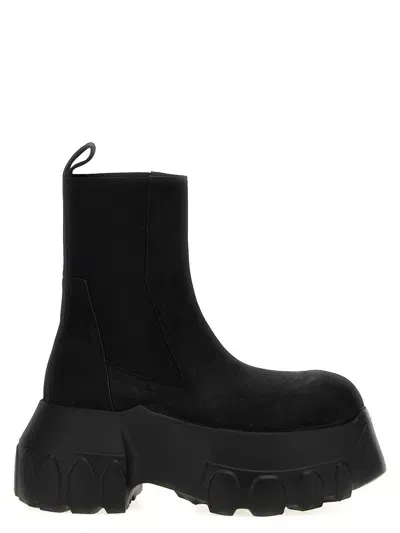 Rick Owens Boots In Black