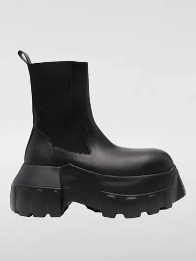 Rick Owens Boots  Men Color Black In Schwarz