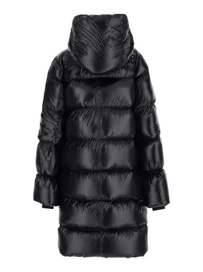 Rick Owens Cappotto Piumino  Ls In Black