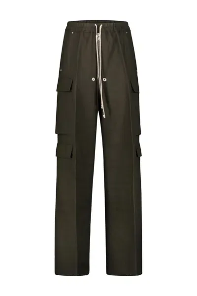 Rick Owens Cargo Belas Pants Clothing In Green