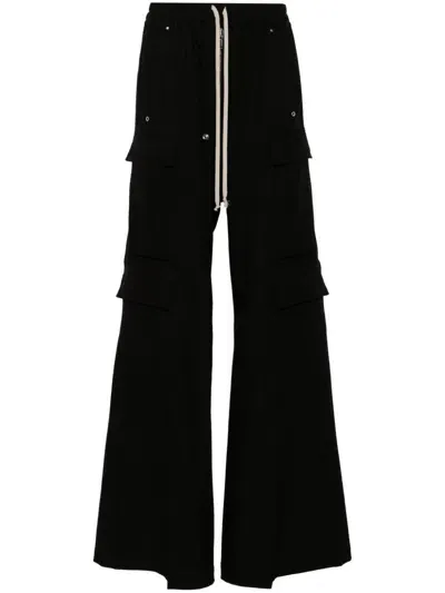 Rick Owens Cargobelas Trousers In Black