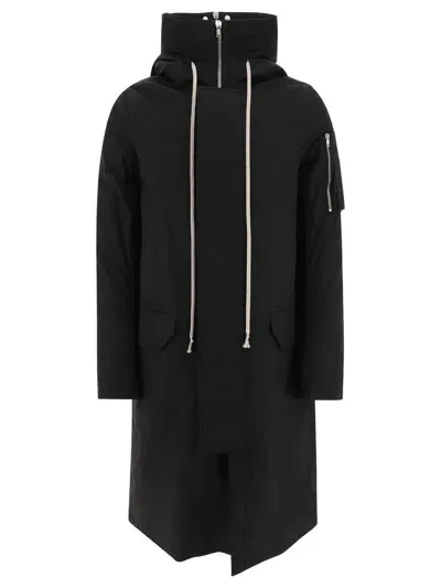 Rick Owens Coats & Jackets In Black