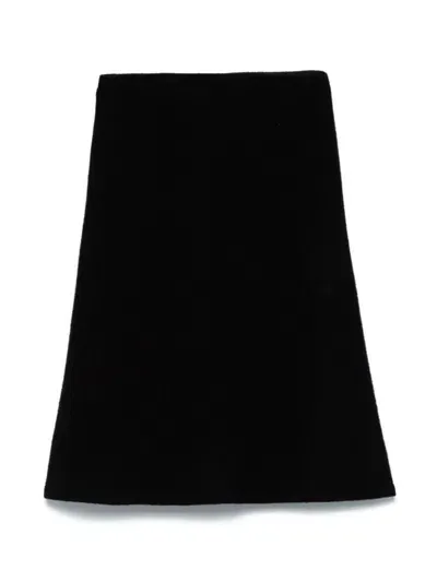 Rick Owens Cowl Scarf In Black