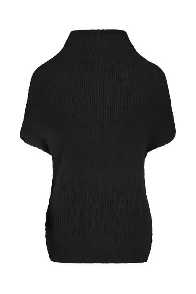 Rick Owens Crater Knit Sl Top Clothing In Black