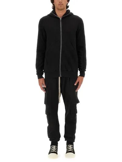 Rick Owens Drkshdw Cotton Sweatshirt In Schwarz