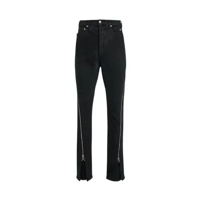 Rick Owens Drkshdw Men Bolan Banana Pants In Black