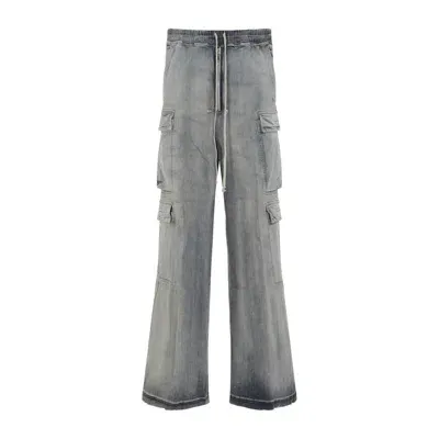 Rick Owens Drkshdw Pants In 46 Sky