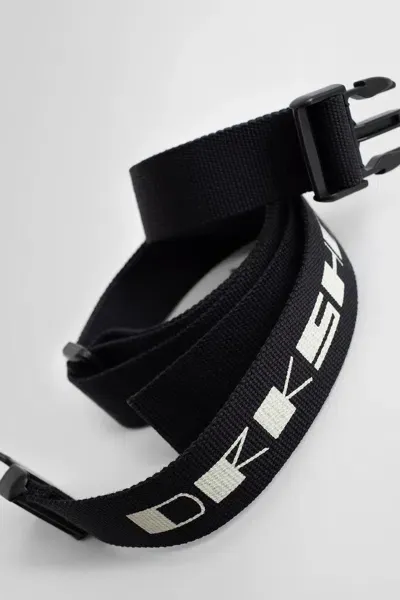 Rick Owens Drkshdw Unisex Black Belts