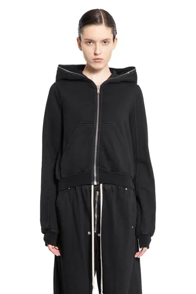 Rick Owens Drkshdw Woman Black Sweatshirts