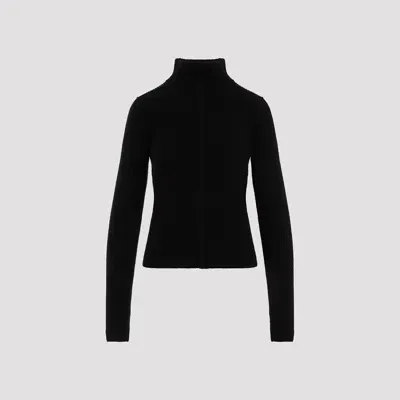 Rick Owens Ehadon Dbl Pullover In Black