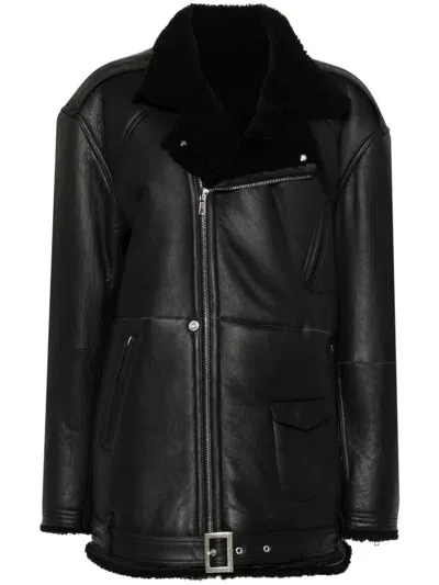 Rick Owens Jumbo Luke Stooges Jacket In Black