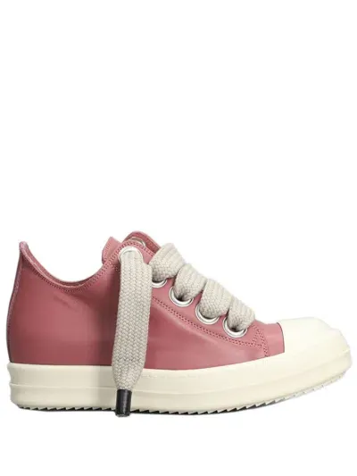 Rick Owens Jumbolaced Sneakers In Pink