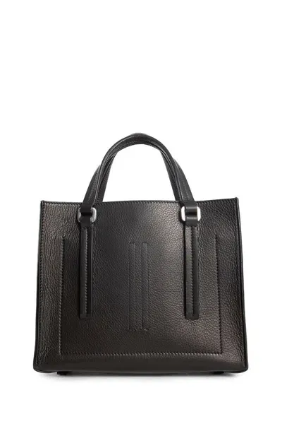 Rick Owens Leather Bags In Black