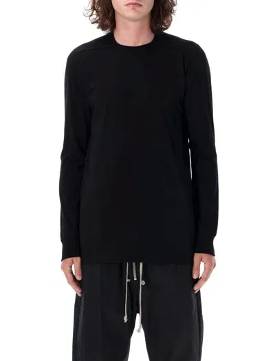 Rick Owens Level T-shirt In Black