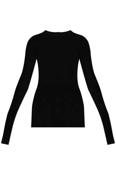 Rick Owens Long Sleeved Hip In Black