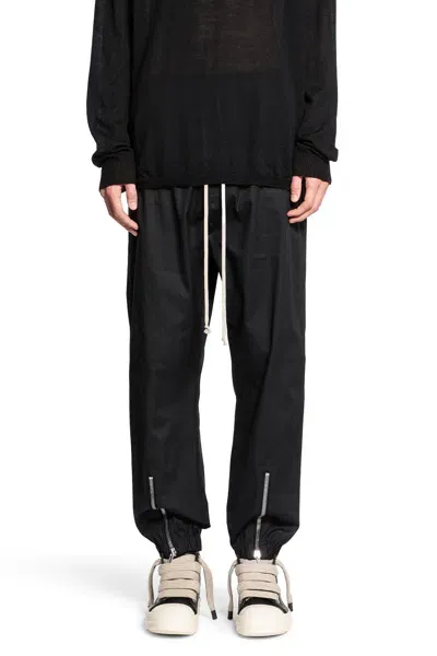 Rick Owens Man Black Trousers