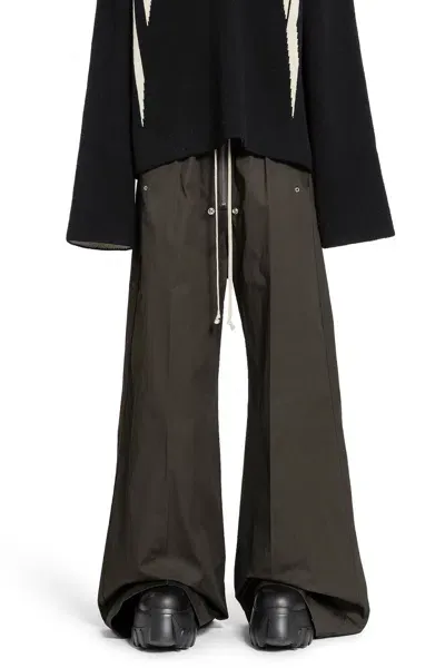 Rick Owens Man Green Trousers