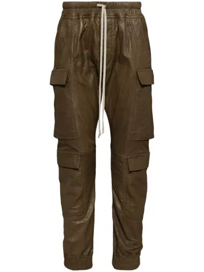 Rick Owens Mastodon Megacargo Trousers In 褐色