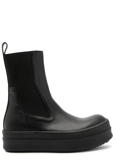 Rick Owens Mega Bumper Beatle Boots In Black