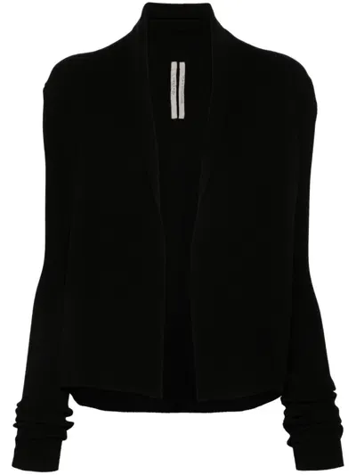 Rick Owens Naska Cardigan In Schwarz