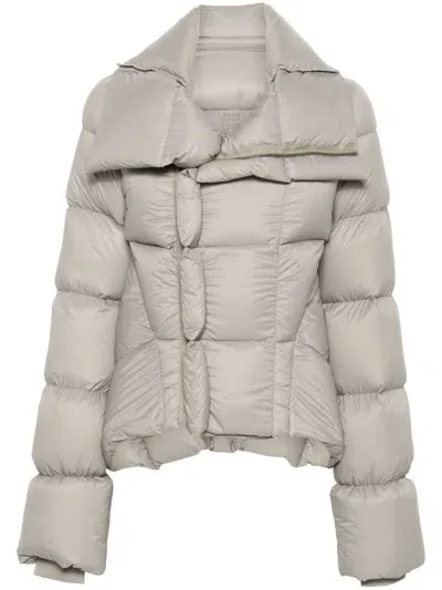 Rick Owens Naska Duvet Steppjacke In Grey