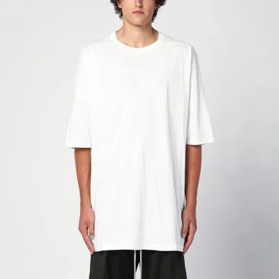 Rick Owens Oversized White Cotton T-shirt