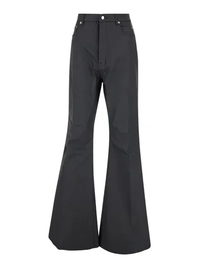 Rick Owens Pantaloni - Bolan Bootcut In Black