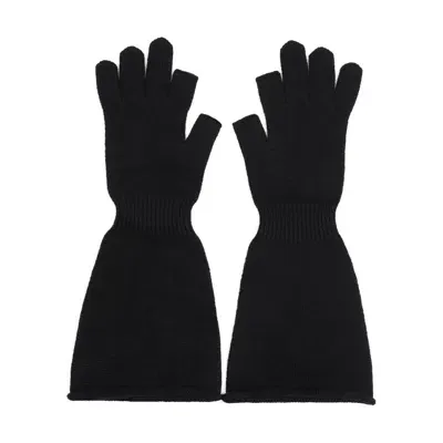 Rick Owens Gloves In Black