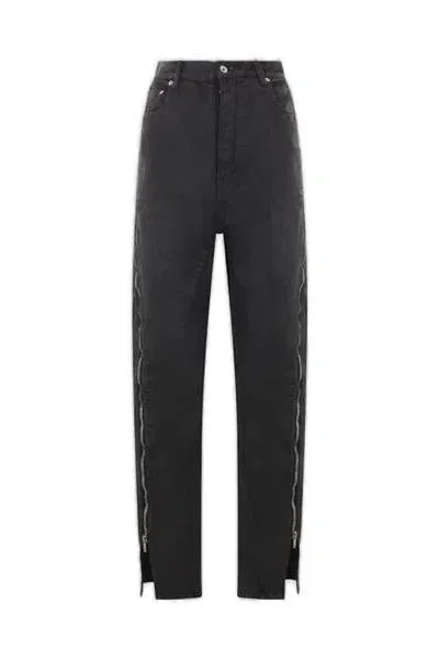 Rick Owens Runway Bolan Banana Jeans In Black