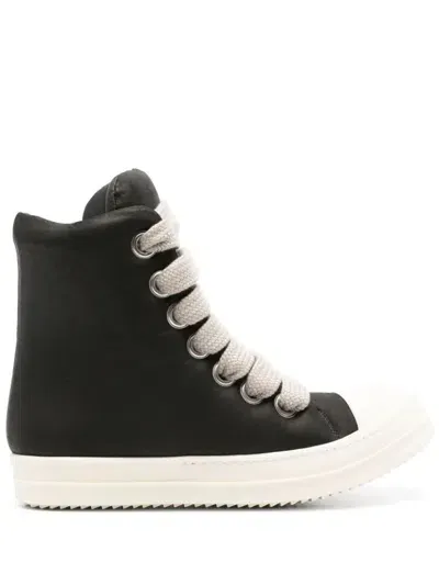 Rick Owens Runway Jumbo Sneakers In Black