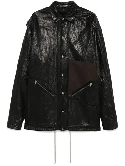 Rick Owens Runway Tour Jacket In Black