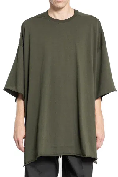 Rick Owens Short Sleeves In Green