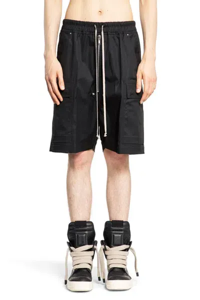 Rick Owens Shorts In Black