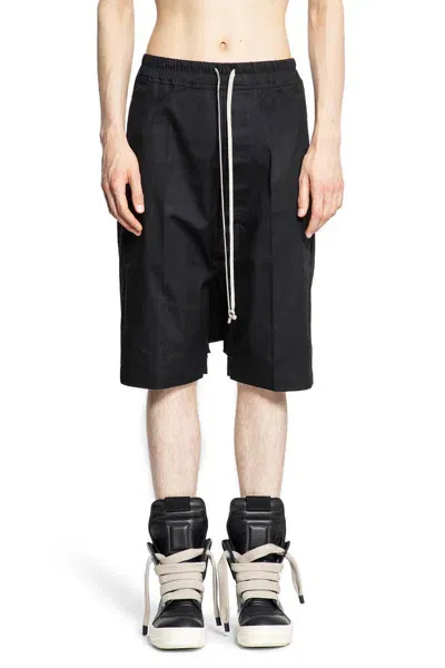 Rick Owens Shorts In Black