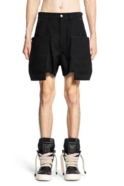 Rick Owens Shorts In Black