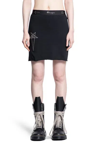 Rick Owens Skirts In Black