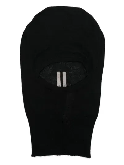 Rick Owens Skull Balaclava In Black