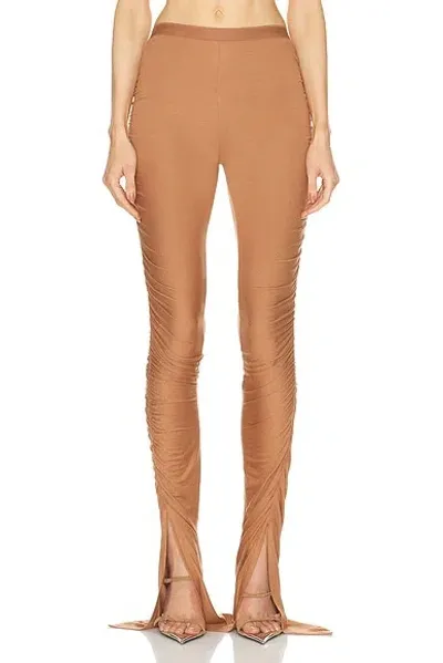 Rick Owens Women's Svita Legging Pants In Beige