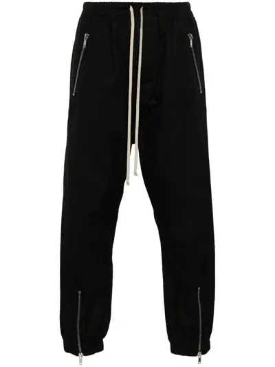 Rick Owens Tacuatl Ntrack Pants In Black