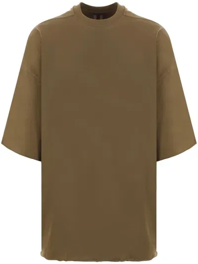 Rick Owens Tommy T T-shirt In Brown