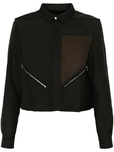 Rick Owens Tour Alice Jacket In Schwarz