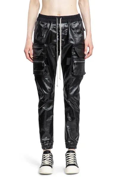 Rick Owens Trousers In Black