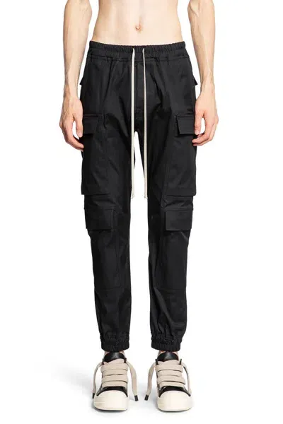 Rick Owens Trousers In Black