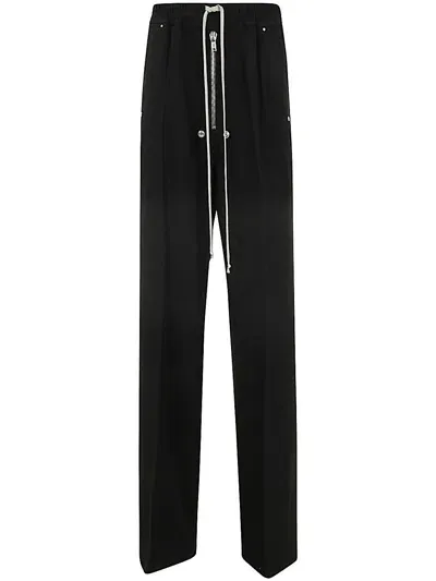 Rick Owens Wide Bela Pants In Black