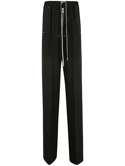 Rick Owens Wide Bela Pants In Brown