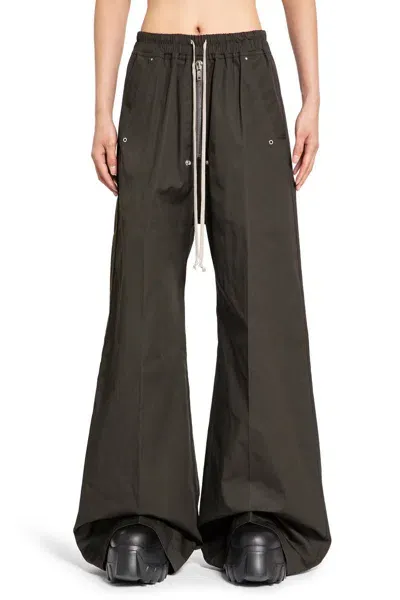 Rick Owens Wide Leg In Green