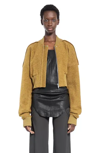 Rick Owens Woman Beige Jackets