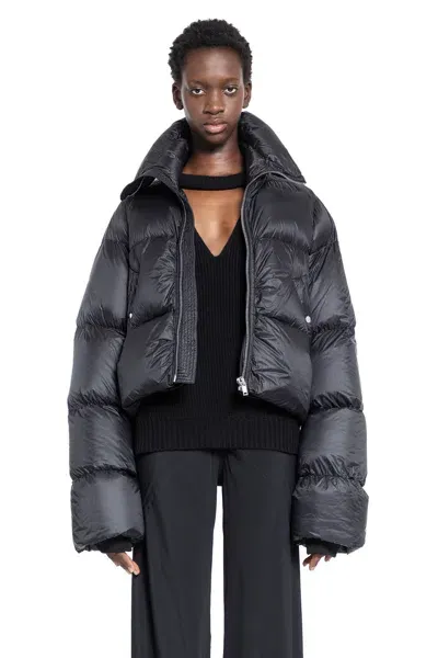 Rick Owens Woman Black Jackets