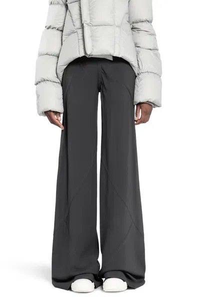 Rick Owens Woman Grey Trousers