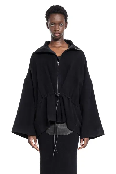 Rick Owens Woman  Jackets In Black